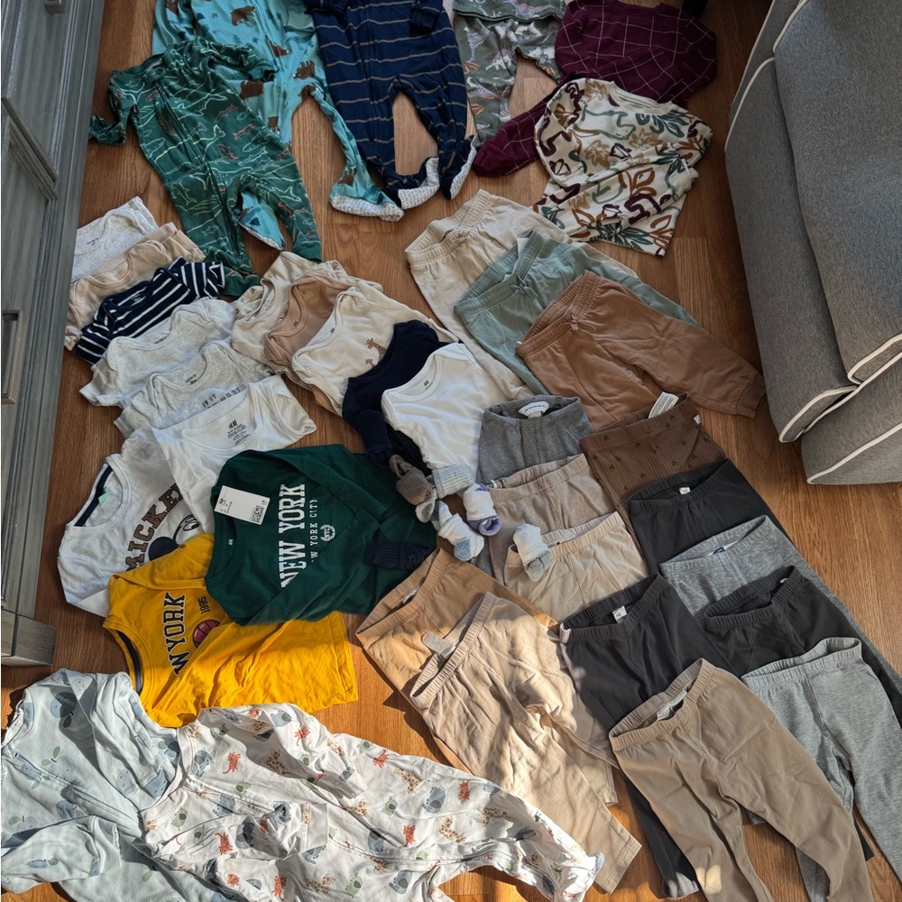 Assorted Baby and Toddler Clothing Bundle